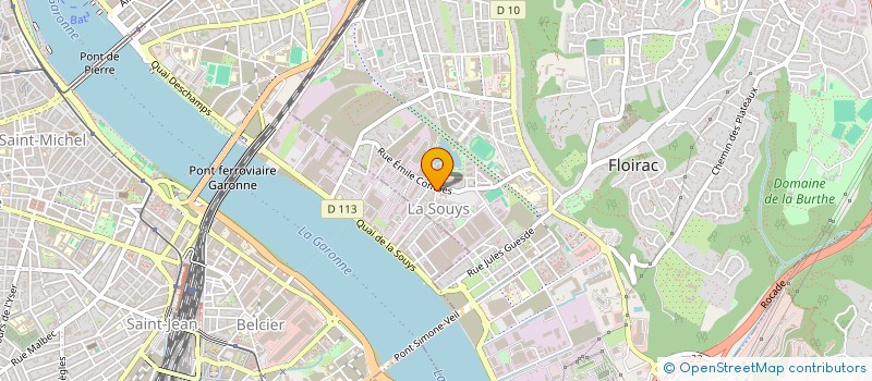 localisation de l'entreprise SAS PARENTHESE  FLOIRAC