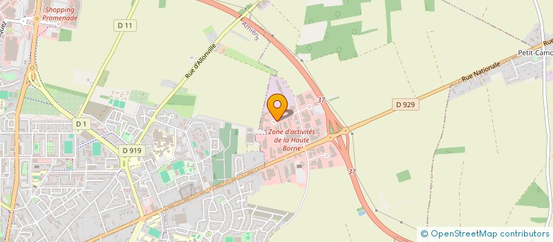 localisation de l'entreprise SAS PARHUITTE LEBLOND à RIVERY