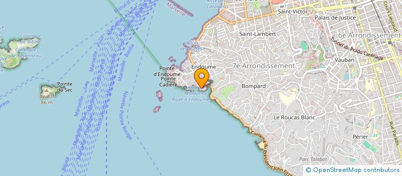 localisation de l'entreprise SAS PASSEDAT LE PETIT NICE à MARSEILLE