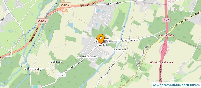 localisation de l'entreprise SAS PASTEL DE NATA 45  CHEVILLON-SUR-HUILLARD