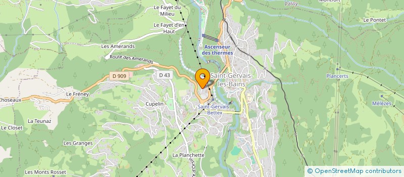 localisation de l'entreprise SAS PAT  SAINT-GERVAIS-LES-BAINS