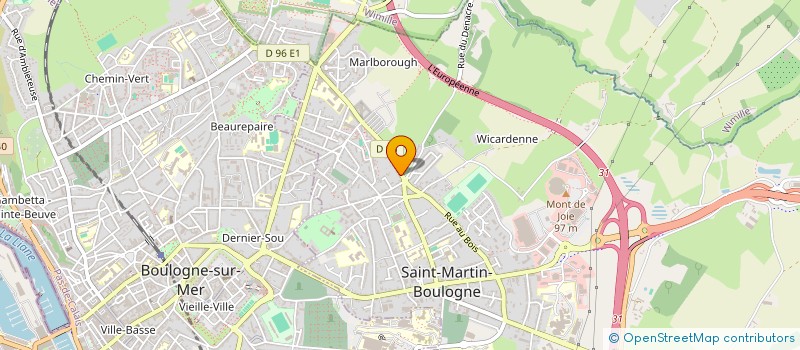 localisation de l'entreprise SAS PATATINE à SAINT-MARTIN-BOULOGNE