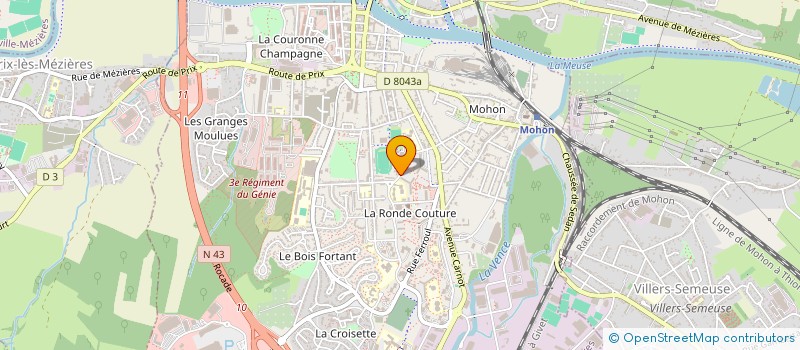 localisation de l'entreprise SAS PATRIMONIALE DES ARDENNES à CHARLEVILLE-MEZIERES