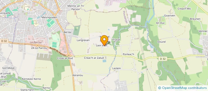 localisation de l'entreprise SAS PAUGAM à PLOUIDER