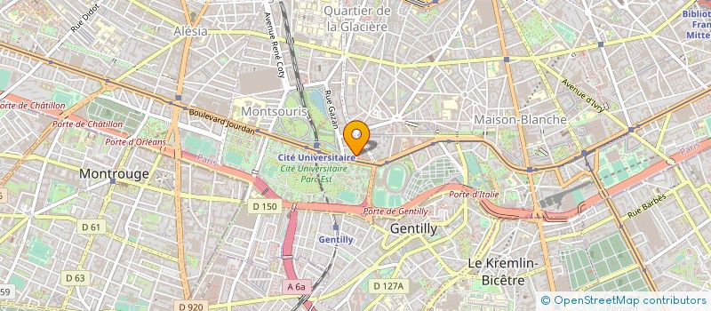 localisation de l'entreprise SAS PAUL BOULINIER DU QUARTIER LATIN  PARIS