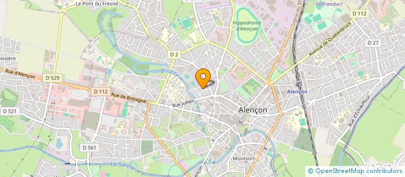 localisation de l'entreprise SAS PAUTONNIER à ALENCON