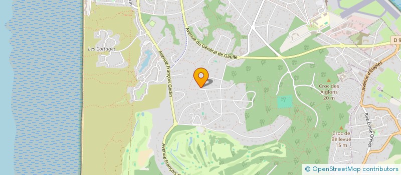 localisation de l'entreprise SAS PCC  LE TOUQUET-PARIS-PLAGE