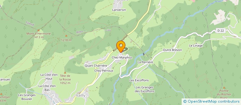 localisation de l'entreprise SAS PEAK  VAILLY