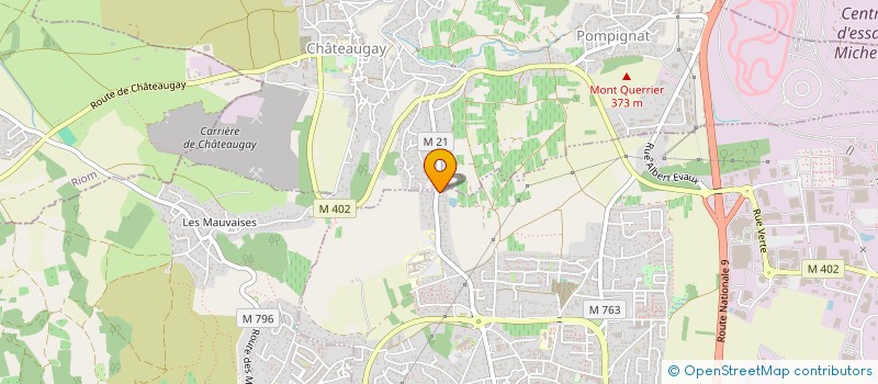 localisation de l'entreprise SAS PEDA&CO  CEBAZAT