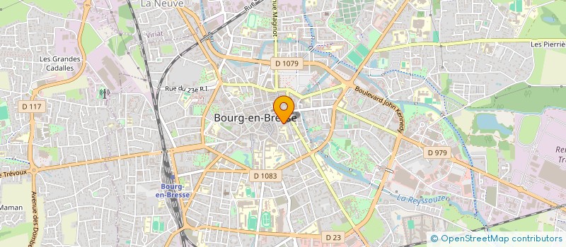 localisation de l'entreprise SAS PENNA à BOURG-EN-BRESSE