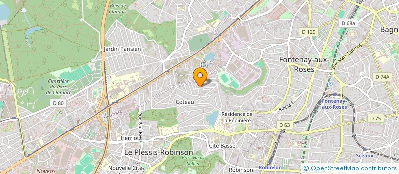 localisation de l'entreprise SAS PERAMOLIONEL à LE PLESSIS-ROBINSON
