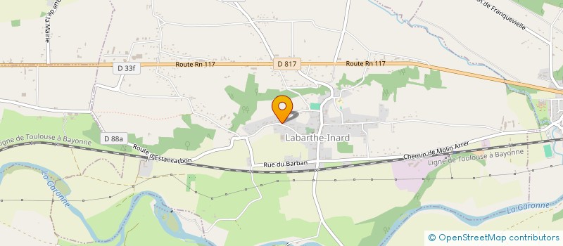 localisation de l'entreprise SAS PERIER PHILIPPE  LABARTHE-INARD