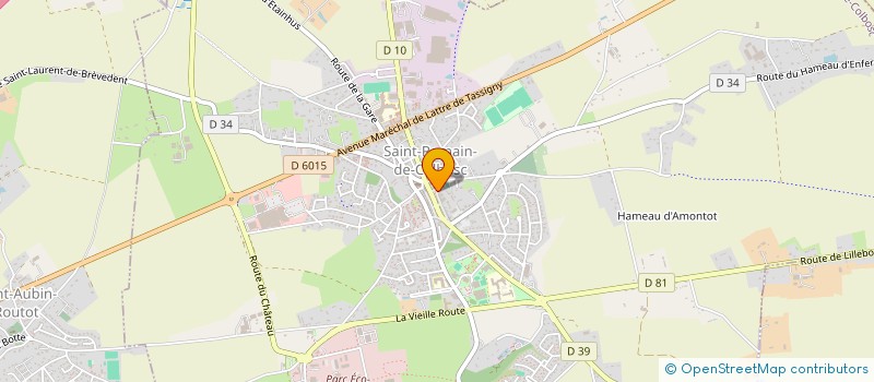 localisation de l'entreprise SAS PERLUCAS  SAINT-ROMAIN-DE-COLBOSC