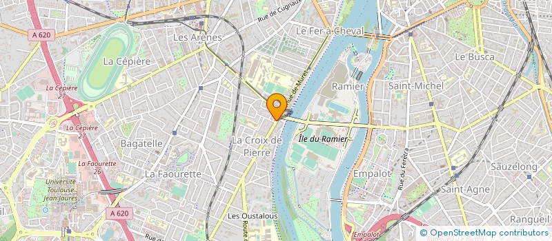 localisation de l'entreprise SAS PERMIS CITY à TOULOUSE