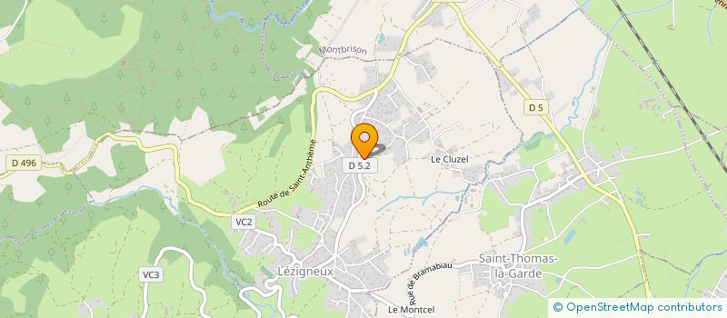 localisation de l'entreprise SAS PERRET MARRET  CHAMPDIEU