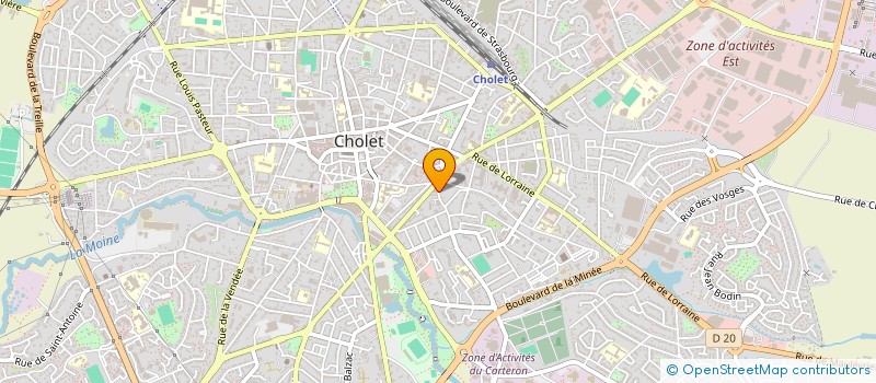 localisation de l'entreprise SAS PERSPICUS à CHOLET
