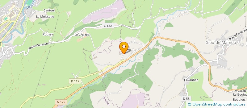localisation de l'entreprise SAS PEYREBRUNE ENERGIE à GIOU-DE-MAMOU