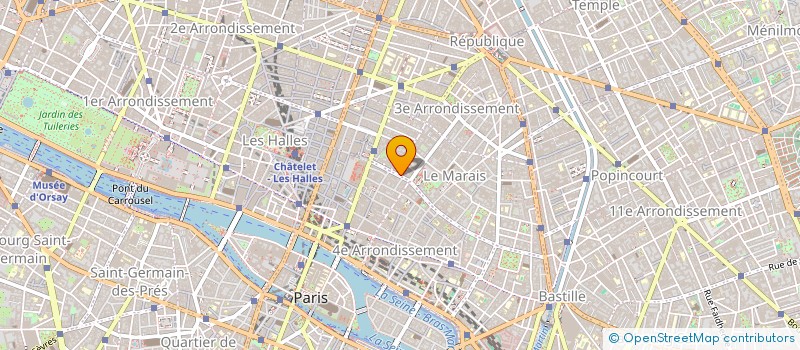 localisation de l'entreprise SAS PEZZOPANE  PARIS