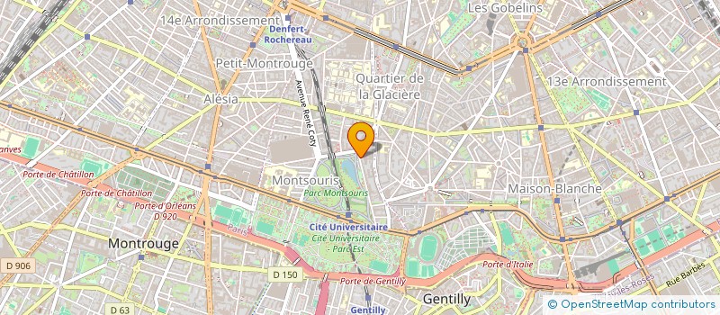 localisation de l'entreprise SAS PGMS INVESTISSEMENTS  PARIS