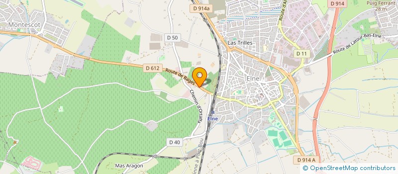 localisation de l'entreprise SAS PGSI  MONTESCOT