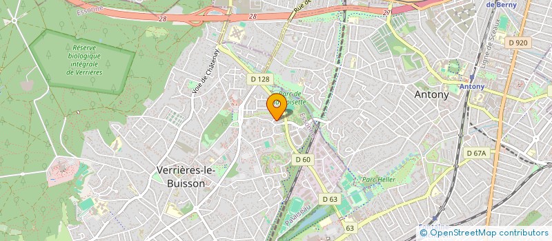 localisation de l'entreprise SAS PHAM IMMO 2 à VERRIERES-LE-BUISSON