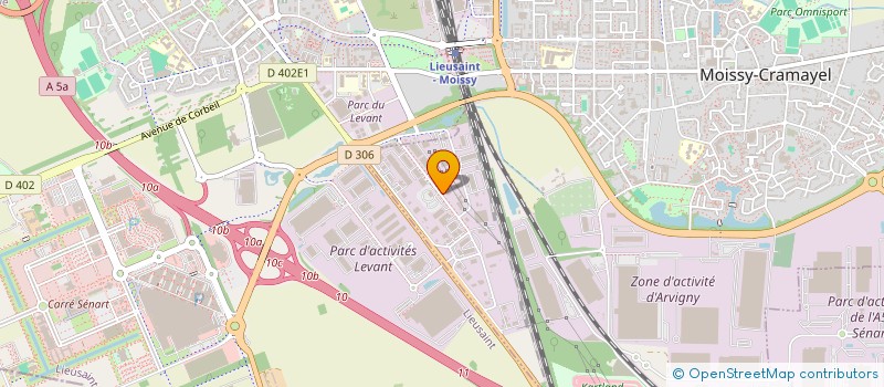 localisation de l'entreprise SAS PHENIX FIT à MOISSY-CRAMAYEL
