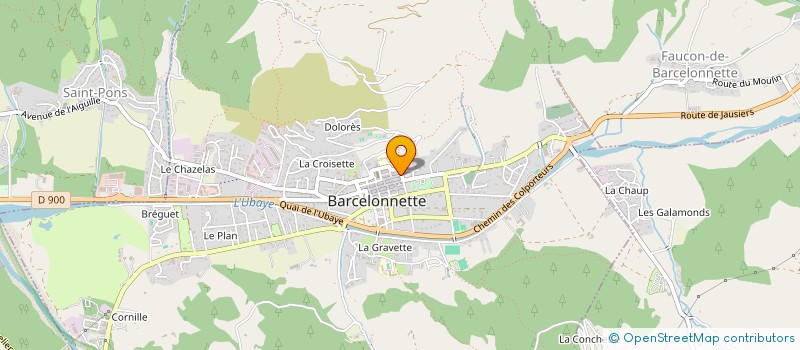 localisation de l'entreprise SAS PHILIPPE FAURE-VINCENT à BARCELONNETTE