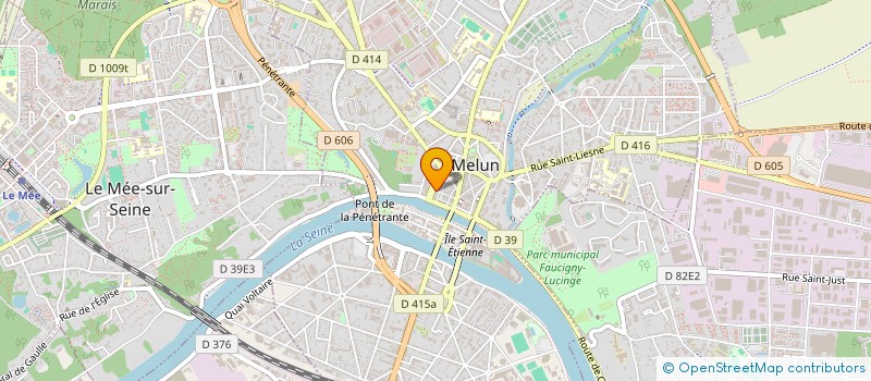 localisation de l'entreprise SAS PHILIPPE GILLET TRANSACTIONS à MELUN