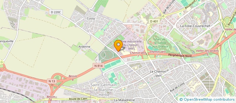 localisation de l'entreprise SAS PHOENIX à CAEN