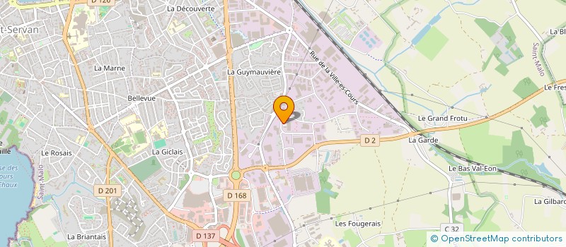 localisation de l'entreprise SAS PHOTO CAD  SAINT-MALO