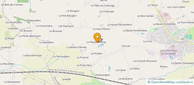 localisation de l'entreprise SAS PHOTOSOLEIL  DOMAGNE