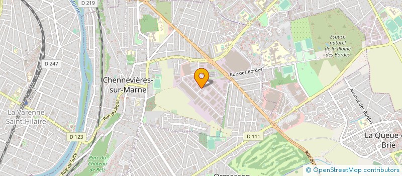 localisation de l'entreprise SAS PHU QUOC à CHENNEVIERES-SUR-MARNE
