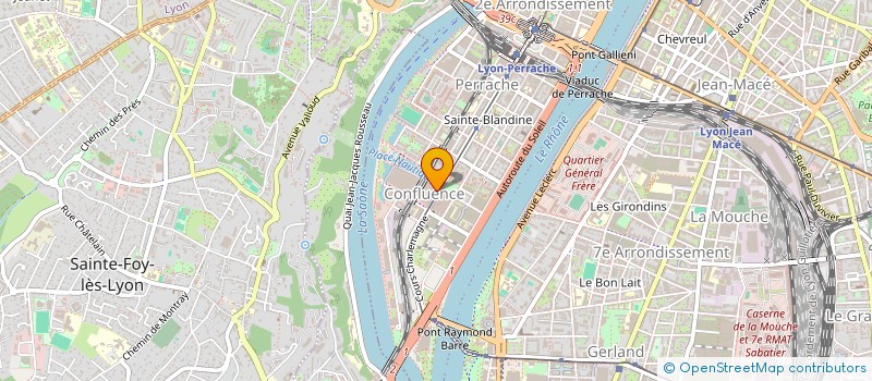 localisation de l'entreprise SAS PIADA à LYON