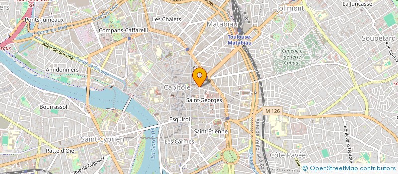 localisation de l'entreprise SAS PIANA  TOULOUSE