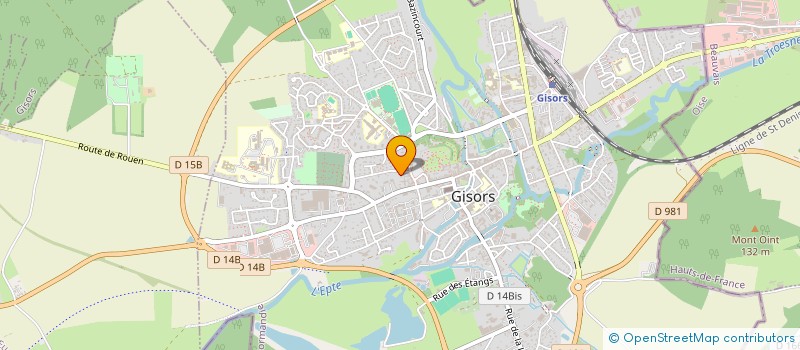 localisation de l'entreprise SAS PIC  GISORS