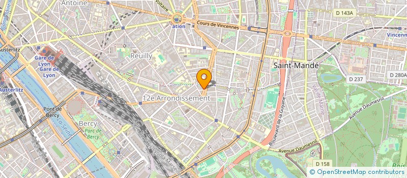 localisation de l'entreprise SAS PICPUS BEER  PARIS