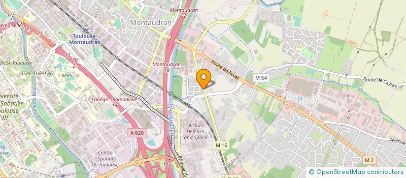 localisation de l'entreprise SAS PIECES ET MATERIEL DE RESTAURATION à TOULOUSE