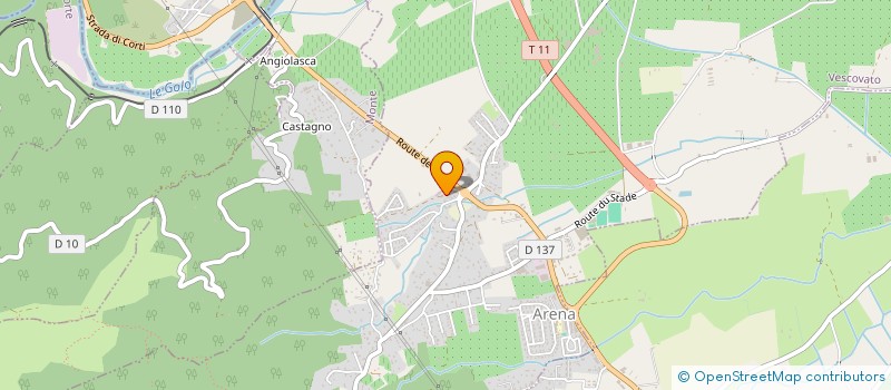 localisation de l'entreprise SAS PIERUCCI à VESCOVATO