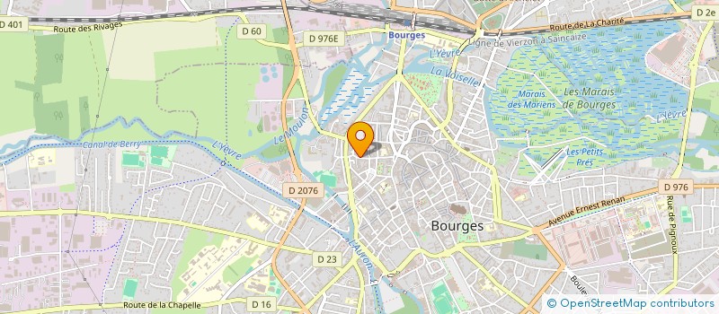 localisation de l'entreprise SAS PILLE  LE MANS