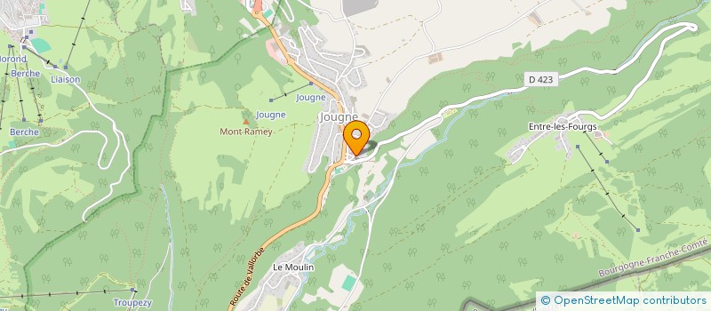 localisation de l'entreprise SAS PINTO  JOUGNE