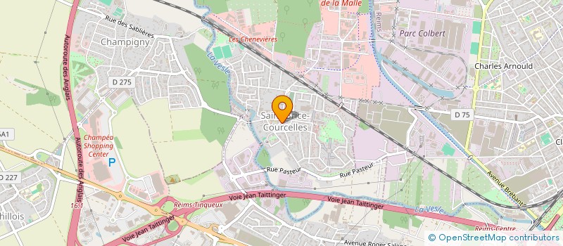 localisation de l'entreprise SAS PIO  TINQUEUX