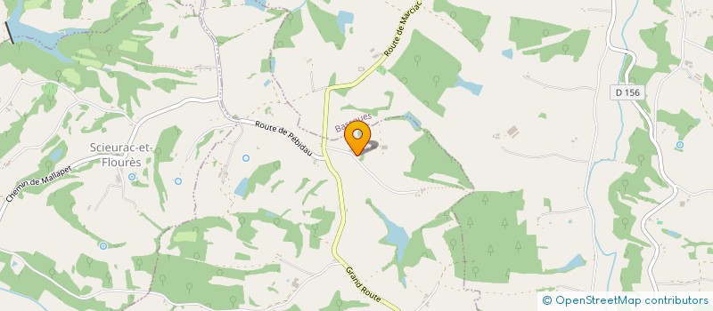 localisation de l'entreprise SAS PIQPOUL  MASCARAS