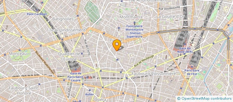 localisation de l'entreprise SAS PIROUE  PARIS