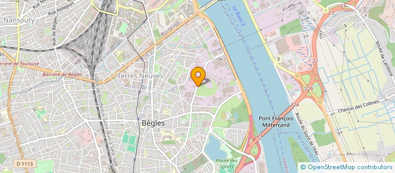 localisation de l'entreprise SAS PJM FOOD à BEGLES