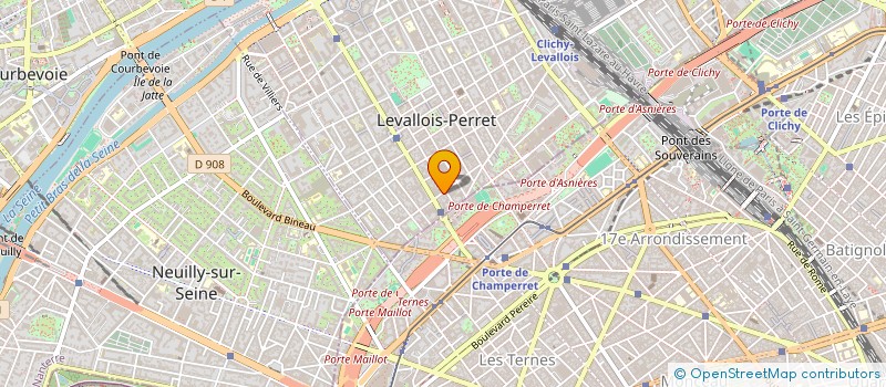 localisation de l'entreprise SAS PL TOURNEUR 1 à LEVALLOIS-PERRET