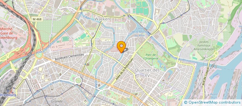 localisation de l'entreprise SAS PLAISIRS DIX-VINS à STRASBOURG