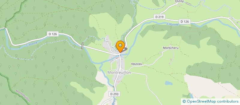 localisation de l'entreprise SAS PLAN 58 à OUROUX-EN-MORVAN