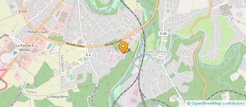 localisation de l'entreprise SAS PLANET'OCCAZ  SAINT-BENOIT