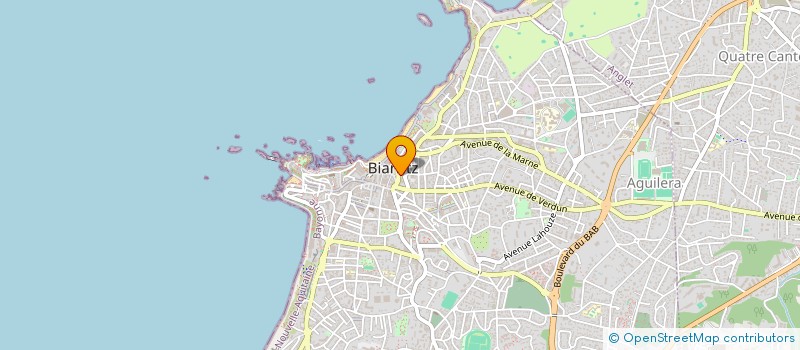 localisation de l'entreprise SAS PLAZA BIARRITZ à BIARRITZ