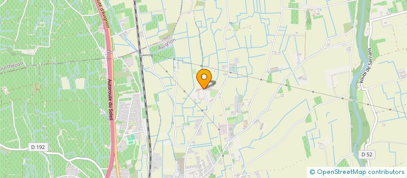 localisation de l'entreprise SAS PLUCHINO  BEDARRIDES